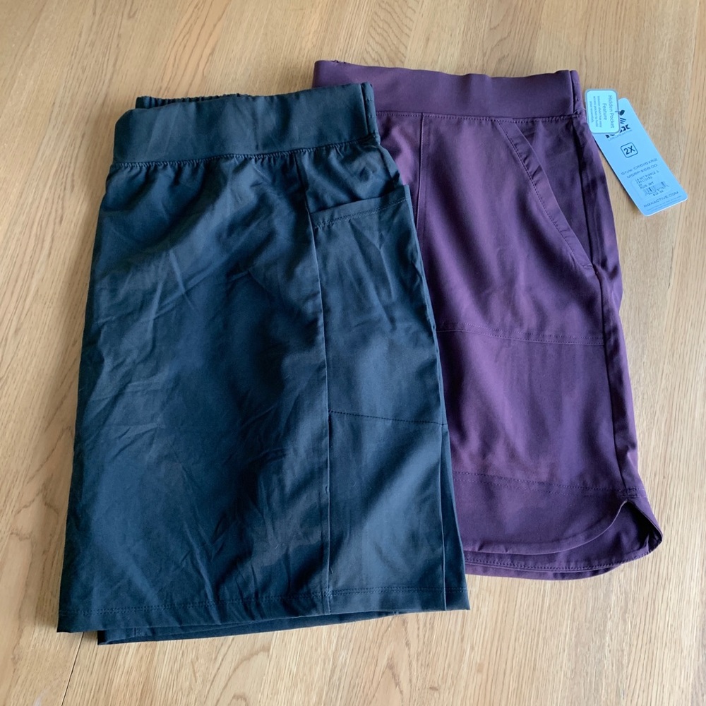 Two NWOT / NWT RBX skorts
